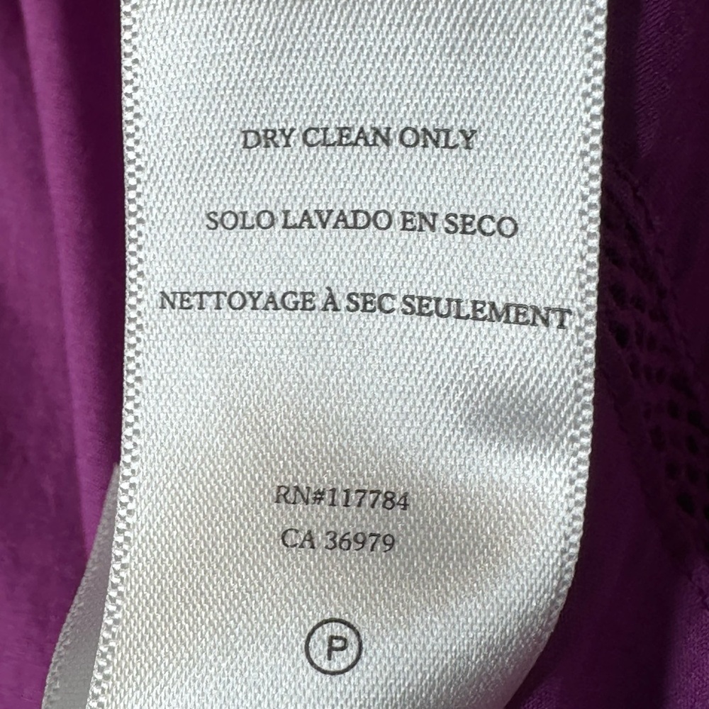 Rails Filomena Berry Purple Cotton Ruffle Sleeve Top Shirt Blouse - Picture 12 of 15